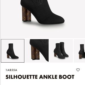 Authentic LV ankle boot